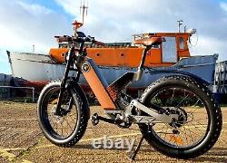 Mountain Electric Bike 26 750W 48V 20Ah Full Suspension Fat Tire E Bike MTB UK