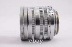 NEAR MINT with Hood Canon Serenar 50mm f/1.8 Lens L39 Leica Screw Mount From JPN