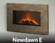 Newdawn E Wall Mounted Electric Fire Without Frame Used