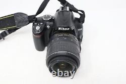 Nikon D3000 DSLR Camera 10.2MP with 18-55mm, Shutter Count 14672, Fair Condition