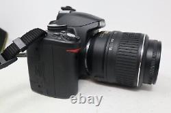 Nikon D3000 DSLR Camera 10.2MP with 18-55mm, Shutter Count 4724, V. G. Condition
