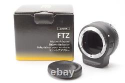 Nikon FTZ Mount Lens Adapter Black Boxed with Manual and Front and Rear Caps
