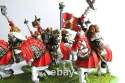 OOP Citadel / Warhammer Metal Empire White Wolfs Mounted Knights