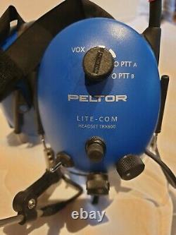 PELTOR LITE COM Helmet Mount Headset UHF