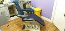 PLANMECA Dental Chair PM 2002 cc FOOT CONTROLS + WALL MOUNTED DELIVERY CART UNIT