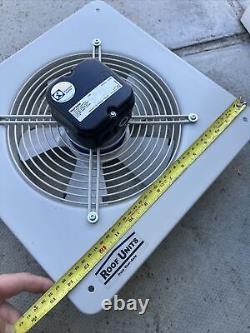 Pair Of 2 X ROOF UNITS ESP25014 PLATE MOUNTED EXTRACT FAN VENT AXIA SinGle Phase