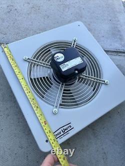 Pair Of 2 X ROOF UNITS ESP25014 PLATE MOUNTED EXTRACT FAN VENT AXIA SinGle Phase