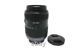 Panasonic Lumix 45-200mm Lens F4-5.6G Vario Mega O. I. S. Stabilised for M43 Mount