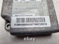 Peugeot Boxer Mk3 Airbag Control Module Ecu 01388160080 2014 2024