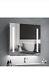 Quavikey Led Bathroom Mirror Cabinet Shaver Socket Ir-switch Demister Backlit