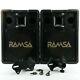 Ramsa Panasonic Ws-a200e Pa Speakers With Mounts 250w 12 Drivers 98db Spl