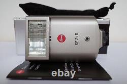 Rare Leica Sf-24d Ttl Flash Unit 14448 Titanium Finish For Leica M R Sl CL Nikon