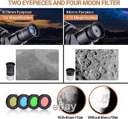 Refractive Professional Astronomical Telescope HD High Magnification Dual-use