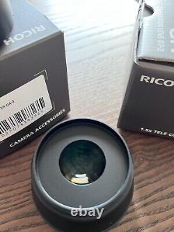 Ricoh GT-2 Tele Conversion Lens For GR IIIx Digital Camera Includes GA-2 Adapter