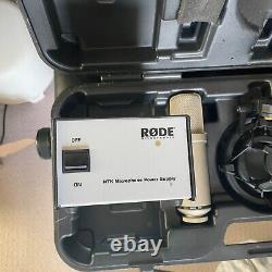 Rode NTK Large Diaphragm Valve Studio Condenser Microphone (+ Case & Mic Mount)