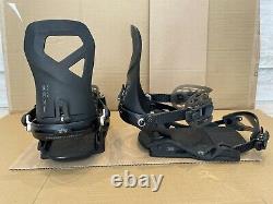 Rome SDS Vice Snowboard Bindings Black LXL good condition, all mountain