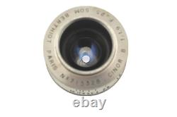 SOM Berthiot Cinor 25mm f/1.9 Cine Lens C Mount Good Condition Bolex BMCC