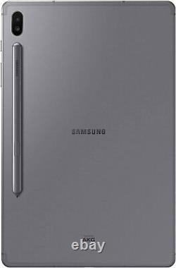 Samsung Galaxy Tab S6 10.5in 128GB Wi-Fi Android Tablet Mountain Grey Very Good