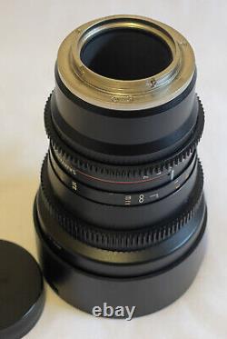 Samyang 10mm T3.1 VDSLR NCS Cine Lens Sony E Mount Excellent condition