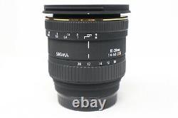 Sigma 10-20mm Lens F4-5.6 EX HSM DC AF Wide Angle for Sony A-Mount, V. G. Cond