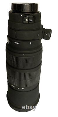 Sigma 120-300mm f2.8 EX APO DG HSM lens for Canon EF mount with Sigma carry case