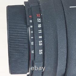 Sigma 180mm f/3.5 EX APO IF Macro Lens Nikon F Mount + Hood & Caps Excellent
