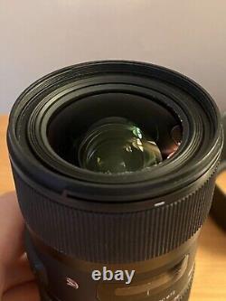 Sigma 18-35mm F1.8 DC HSM Art Lens Canon EF Mount (Great Condition)