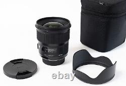 Sigma 24mm f/1.4 DG HSM Art Lens for Nikon F Mount