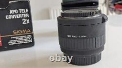 Sigma APO Tele Converter 2x EX DG interchangeable Mount Lens for Nikon AF