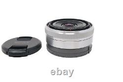 Sony 16mm F2.8 SEL16F28 Sharp Wide Angle Prime Lens for Sony E-Mount, V. G. Cond