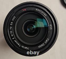 Sony E 16-70mm f4 Vario-Tessar T ZA OSS E-mount Lens Perfect Condition