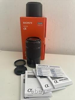 Sony E-Mount 55-210mm Telephoto Lens F4.5-6.3 OSS SEL55210 USED TWICE