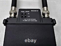 Sony WRR-855B UHF Synthesized Tuner Unit with Sony BTA-801 Tuner Mount Adaptor