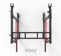 Squat Rack / Power Rack Wall Mounted Folding MuscleSquad Gym Equipment