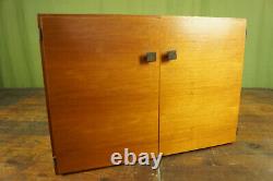 String Shelf Teak 60s Sideboard Cabinet Vintage Danish for Hairpin Legs 60er 5