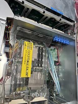 Supermicro 24 LFF CSE-846 Server Chassis Intel XEON hex E56452 48GB ram 9280