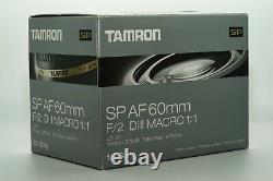 Tamron SP 60mm f/2 Di-II LD AF IF Macro for Sony A Mount