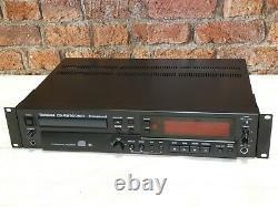 Tascam CD-RW900 MKII Rack Mount CD Recorder Rewriter & Player + Manual & Remote