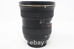 Tokina 12-24mm F4 Wide-Angle Lens AT-X PRO II for Nikon F-Mount, Very Good Cond