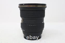 Tokina 12-24mm F4 Wide-Angle Lens AT-X PRO for Nikon F-Mount, Very Good Cond
