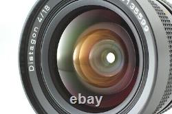 Top MINT Contax Carl Zeiss Distagon T 18mm F4 MMJ MF Lens C/Y Mount JAPAN