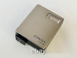 Top MINT Contax TLA140 Shoe Mount Flash with Case For G1 G2 From JAPAN