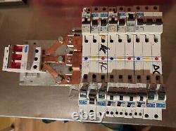 Used PROTEUS 3 PHASE 100 Amp mounted distribution board, full 9/18 way breakers