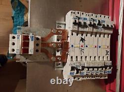 Used PROTEUS 3 PHASE 100 Amp mounted distribution board, full 9/18 way breakers
