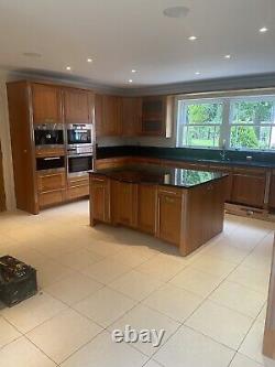 Used kitchen Granite Worktops & Solid Wood Doors Scottwood Of Nottingham