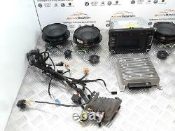 VOLKSWAGEN SCIROCCO Mk3 1K8 Dynaudio Speaker System Inc Amp / Head Unit