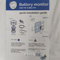 Victron Bmv 700 Battery Monitor Kit Charge Level Indicator Inc. Wall Mount