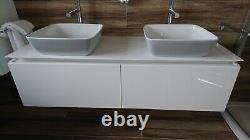 Villeroy & Boch Bathroom vanity, tall unit and sinks bundle