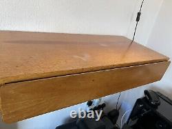 Vintage Beaver and Tapley 33 Drawer/Desk Modular Wall Mounted Teak Mid Century