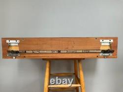 Vintage Beaver and Tapley 33 Teak Modular System Wall Mounted Shelf + Bracket